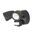 Bandit LED Flood Light Outdoor IP54 Double Spot Sensor 2 x 12W Tricolour Matt Black