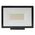 Opal LED Outdoor Flood Light with Flex & Plug 50w Tricolour Matt Black