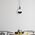Brilliant Cord Set Black DIY Pendant Light Suspension Kit