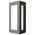 Brilliant Charcoal Eave Lantern Exterior Wall Light