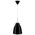 Brilliant Black Finn Gloss Metal Pendant Light
