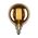 Brilliant Amber Moon Beam LED Vintage Filament G125 Globe