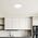 Brilliant White Cordia 12W Dimmable LED Flush Ceiling Light