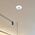 Brilliant White Techno-Scan Security Sensor with Remote