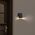 Brilliant Charcoal Glenelg Ambient LED Exterior Wall Light