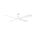 Brilliant White Tempest-Supreme 52” AC Ceiling Fan with Light