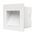 Brilliant Hensley White LED Indoor Step Light