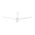Brilliant White Aluminium Airmotion-II 48'' AC Ceiling Fan