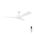 Brilliant White Belize 52" DC 3-Blade Ceiling Fan