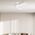 Brilliant White Belize 52" DC 3-Blade Ceiling Fan