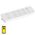 Brilliant White 8 Power Outlets Cannes Wi-Fi Power Board with USB-A & USB-C Charging