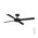 Brilliant Black Tempest ABS 52" DC Ceiling Fan