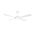 Brilliant White Tempo Plus 48" AC Ceiling Fan