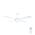 Brilliant White Tempo Plus 48'' AC 4-Blade Ceiling Fan with Light and Remote