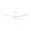 Brilliant White Tempo Plus 48'' AC 4-Blade Ceiling Fan with Light