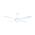 Brilliant White Tempo Plus 52'' AC 4-Blade Ceiling Fan with Light