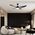 Brilliant Black Vector-III 48’’ AC Ceiling Fan with CCT LED Light