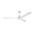 Brilliant White Pacifica 48’’ DC Ceiling Fan