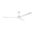 Brilliant White Pacifica II 56" DC Ceiling Fan