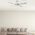 Brilliant Brush Aluminium with Silver Blades Tempest 52'' AC Ceiling Fan