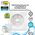 HPM 150mm Exhaust Fan with Humidity Sensor White