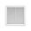 HPM Fixed External Ventilation Grille 100mm White
