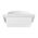 HPM Gravity Ventilation Grille 150mm White