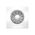 HPM Slimline 100mm 14W Square Wall Exhaust Fan White