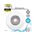 HPM 100mm 14W Round Wall Exhaust Fan White