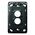 HPM VIVO 2 Gang Switch Grid Dark Grey