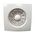 HPM Slimline 150mm Wall Exhaust Fan with Timer White