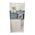 HPM VIVO 10A 3 Gang Vertical Rocker Switch Plate White
