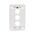 HPM VIVO 3 Gang Switch Grid White