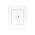 HPM VIVO 350VA 3 Wire Push Button Cover Plate Grey