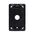 HPM VIVO 1 Gang Switch Grid Dark Grey