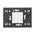ARTEOR Wireless Switch Mechanism - Horizontal 2 Module with Grid - White