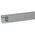 Transcab - Cable grey duct with cover - 2 metre length 100x100mm 2m 12.5mm finger DIN pitch with cover grey