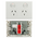 Quick Fit Double Power Point 10A 250V AC