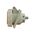 IP67 Panel Socket Angle 3 Pin – 400V 16A