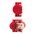 Quick Connect Surface Socket 250V AC 10A 1-2.5mm2 2C+E RED