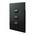 Light Switch 4 Gang – MATTE BLACK VERTICAL