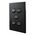 Light Switch 5 Gang – MATTE BLACK VERTICAL