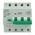 RCBO 3P+N 6kA 415V 63A Type A
