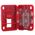 Quick Connect Plug Base Red