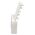 DLP PVC 50x80mm End Cap White