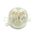 HPM 10A 3 Flat Pins Plug Base Clear