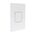 ARTEOR with NETATMO - Smart Dimmer Vertical - 1 Gang - 3 Wire - White