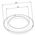 Replaceable DLI Facia Ring 90mm Chrome