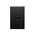 Excel Life 16AX 2 Way Single Pole Double Throw Vertical Rocker Switch 1 Gang Matt Black
