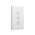 Excel Life 16AX 2 Way Single Pole Double Throw Vertical Rocker Switch 3 Gang Matt White